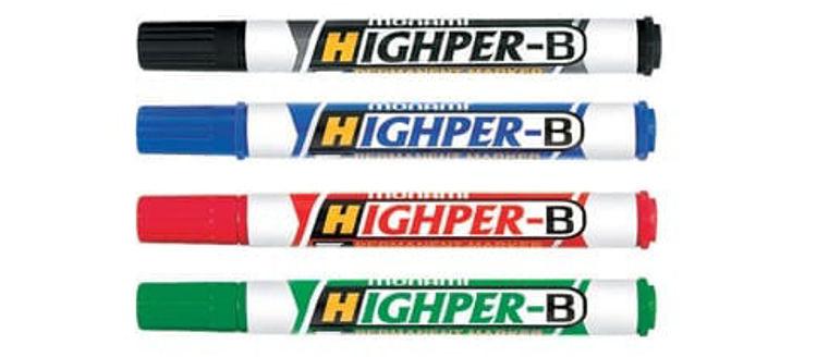 Picture of 135-MONAMI HIGHPER-B PERMANENT MARKER-BULLET TYPE